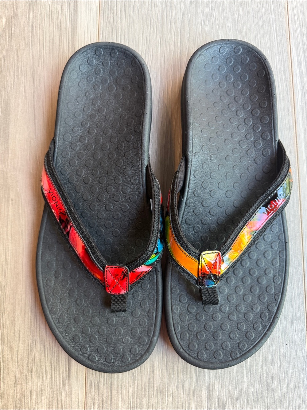 Vionic Women's Tide II Thong Sandals Size 10